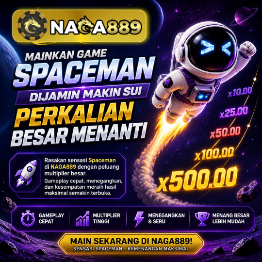 NAGA889 | Mainkan Game Spaceman Dijamin Makin Sui Perkalian Besar Menanti